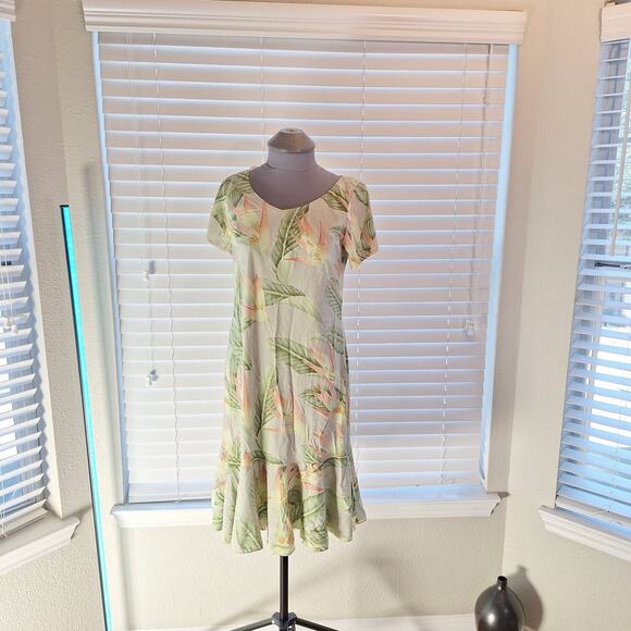 Vintage Nani of Hawaii Dress Tropical Hawaiian Size S Floral - Picture 7 of 12